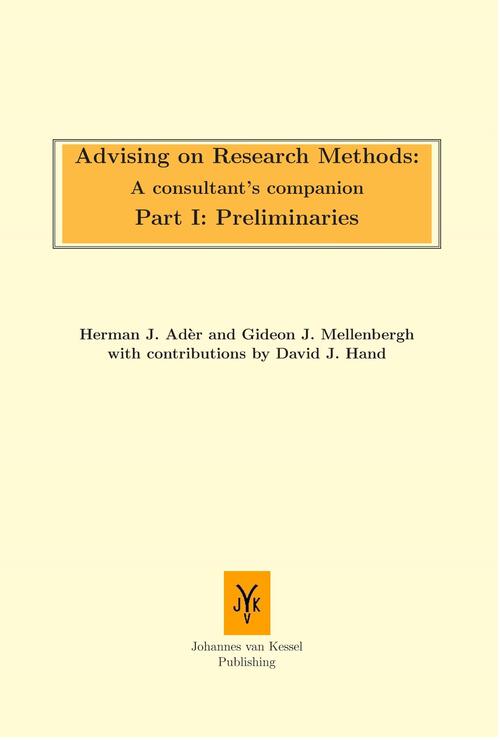 Advising on research methods: A consultant's companion
