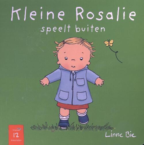 Kleine Rosalie speelt buiten - Linne Bie