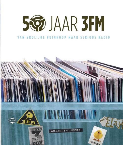 Afbeelding van product 50 jaar 3FM Hardcover