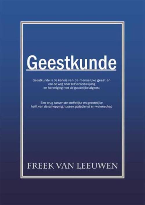 Geestkunde - Freek van Leeuwen - eBook (9789086662401)