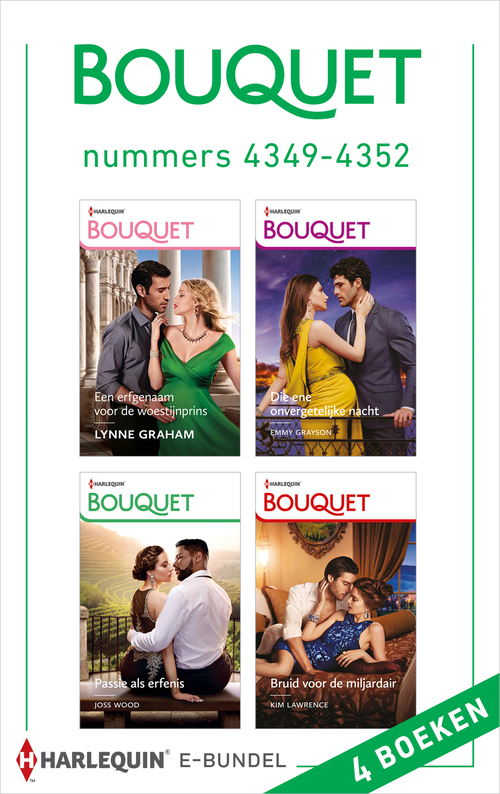 Bouquet e bundel nummers 4349 4352