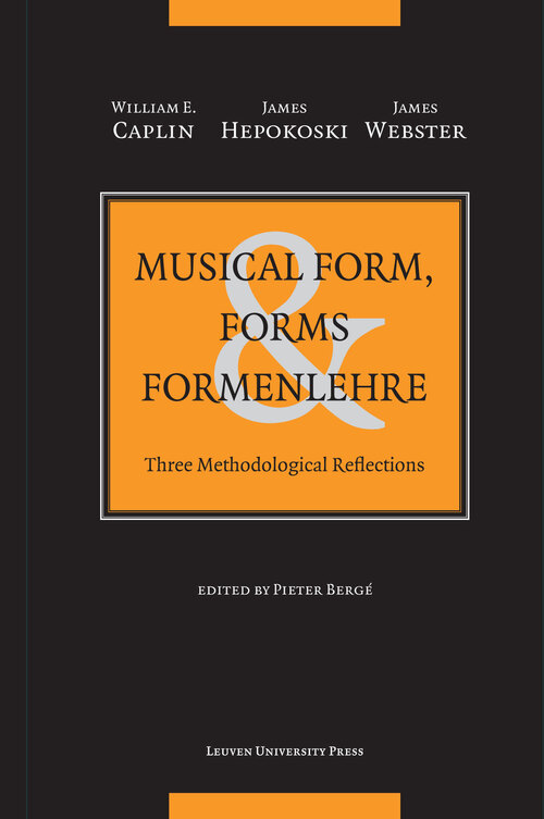 Musical Form, Forms & Formenlehre - James Hepokoski, James Webster, William E. Caplin - eBook (9789461660046)