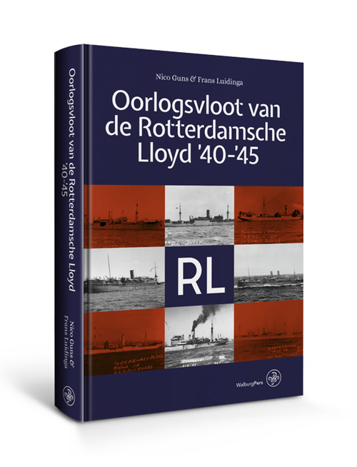 Afbeelding van product Oorlogsvloot van De Rotterdamsche Lloyd '40-'45 Hardcover