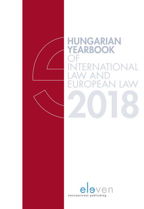 Hungarian Yearbook of International and European Law 2018 - eBook (9789462745414)
