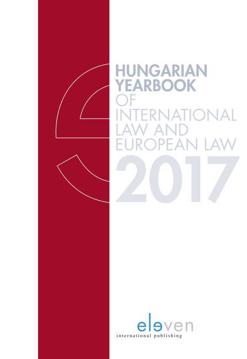 Hungarian Yearbook of International Law and European Law - eBook (9789462748347)
