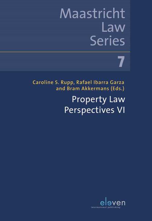 Property Law Perspectives VI - Caroline Rupp, Rafael Ibarra Garza - eBook (9789462749948)