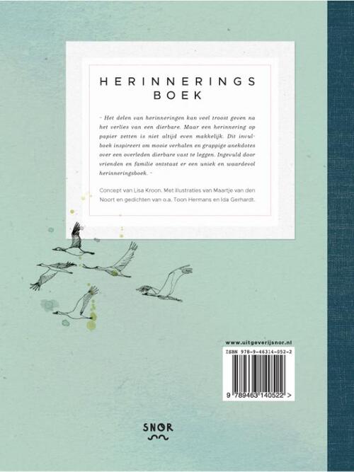 Welp Herinneringsboek, Lisa Kroon | 9789463140522 | Boek - bookspot.nl ZZ-18