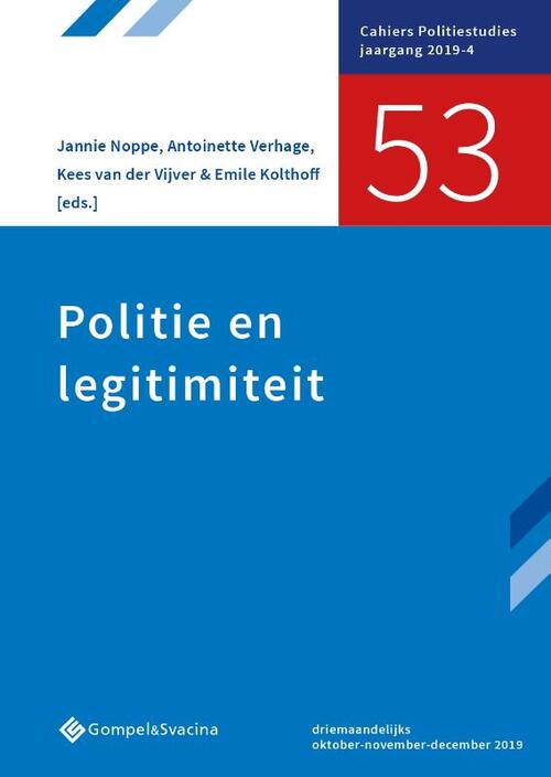 Politie en legitimiteit - Paperback (9789463711791)