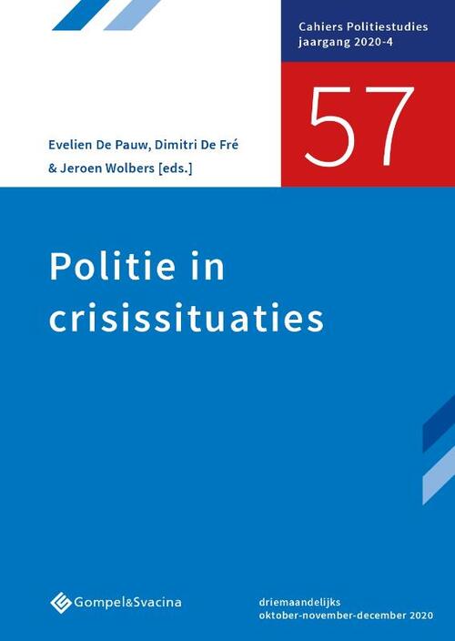 Politie in crisissituaties - Paperback (9789463712729)