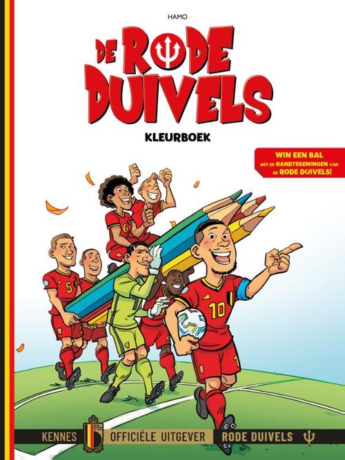 De Rode Duivels: Kleurboek - Paperback (9789464006346)