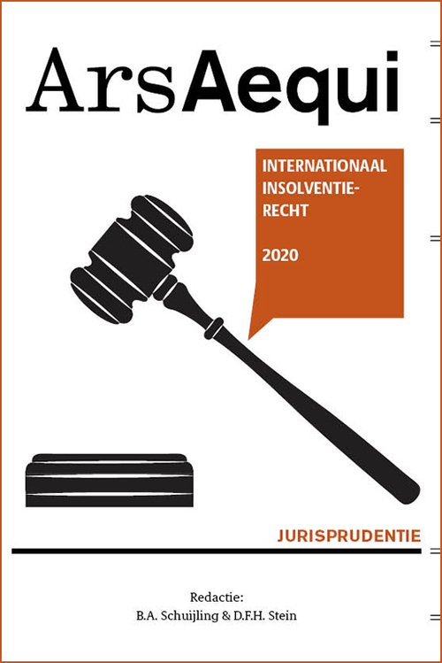 Jurisprudentie Internationaal Insolventierecht 2020 - Paperback (9789492766816)