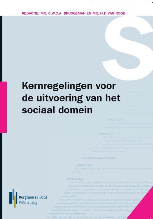 Kernregelingen voor de uitvoering van het sociaal domein 2019 - Paperback (9789492952073)