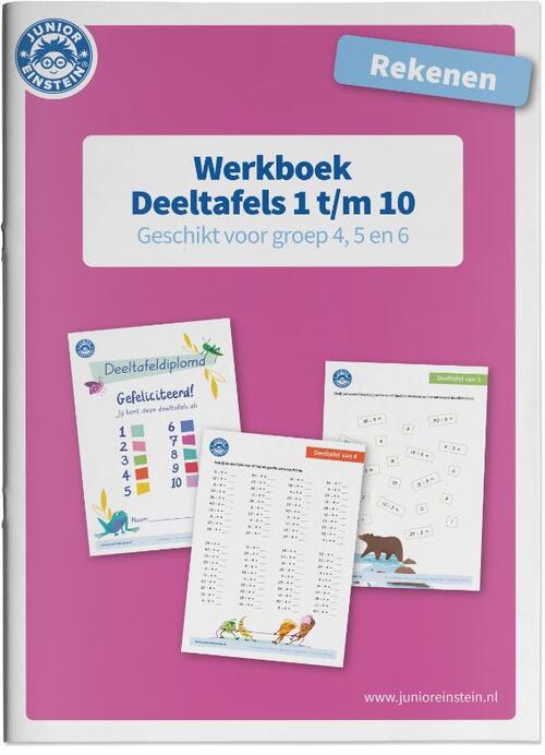 Deeltafels 1 t/m 10 - Paperback (9789493128248)