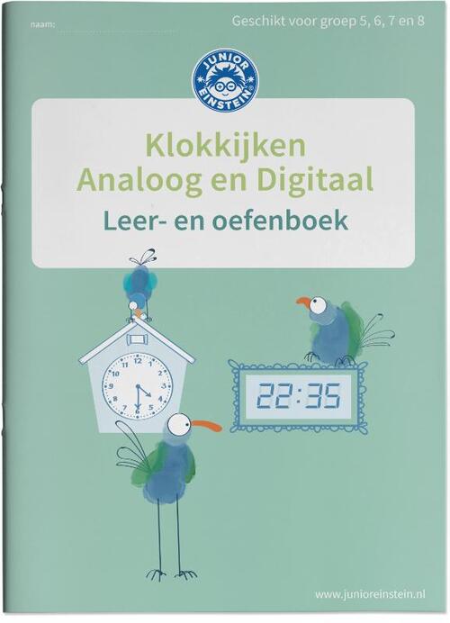 Klokkijken Analoog en Digitaal gemengd - Paperback (9789493128309)