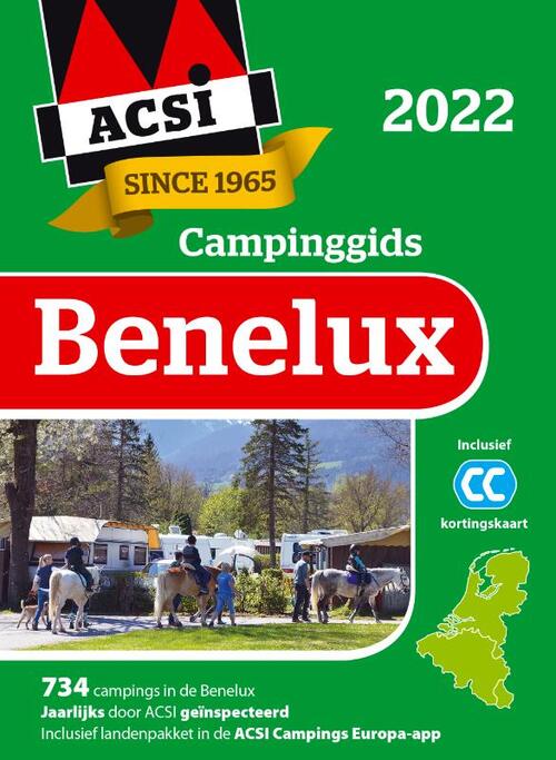 ACSI Campinggids Benelux + app 2022 - Acsi - Paperback (9789493182226) 9789493182226