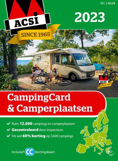 CampingCard & Camperplaatsen 2023 - Acsi - Paperback (9789493182462) 9789493182462