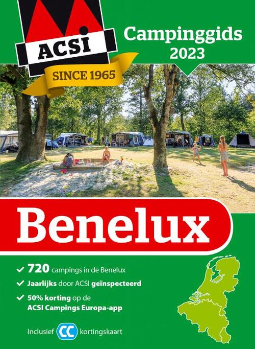 ACSI Campinggids Benelux 2023 - Acsi - Paperback (9789493182493) 9789493182493