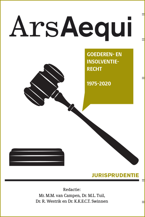 Jurisprudentie Goederen- en faillissementsrecht 2020 - Paperback (9789493199118)