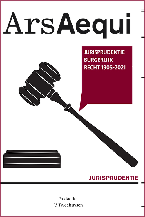 Jurisprudentie Burgerlijk recht 1905-2021 - Paperback (9789493199323)