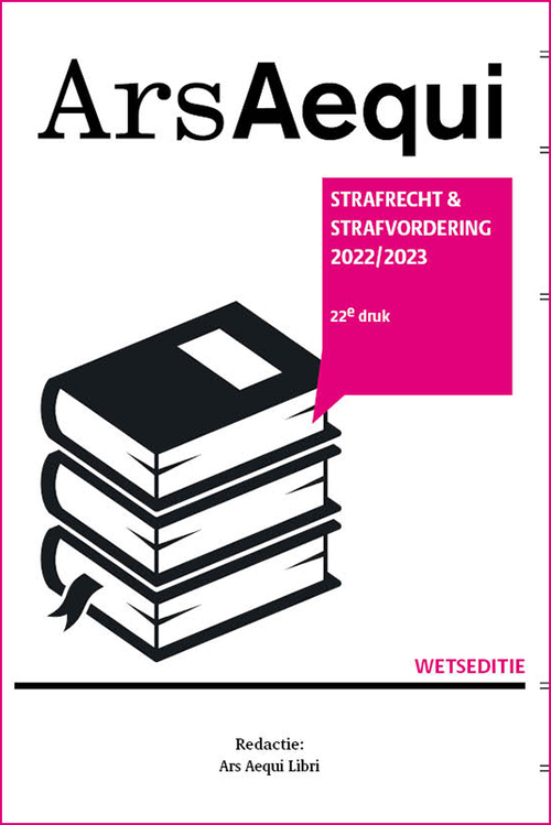 Strafrecht & strafvordering 2022-2023 - Paperback (9789493199637)