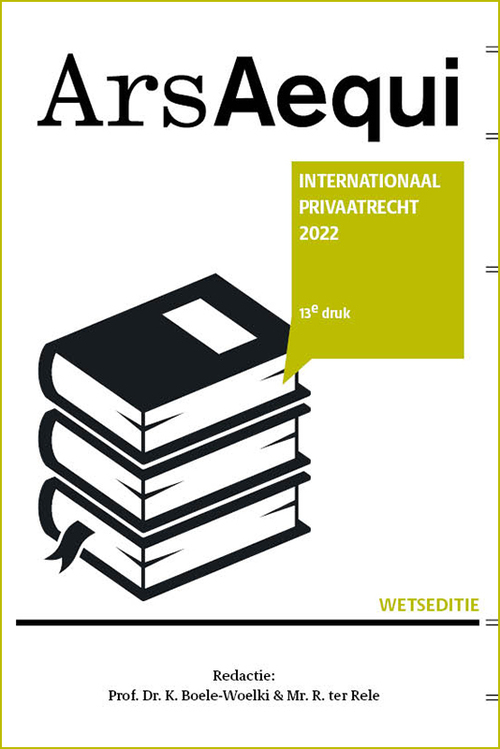 Internationaal Privaatrecht 2022 - Paperback (9789493199675)