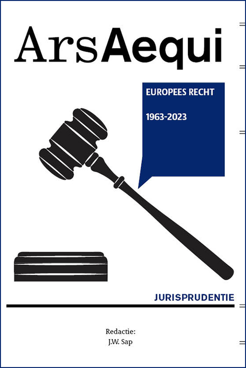 Jurisprudentie Europees recht 1963-2023 - Paperback (9789493199798)