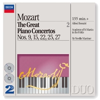 Mozart: The Great Piano Concertos Nos. 9, 15, 22,