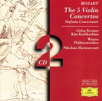 Mozart: The 5 Violin Concertos; Sinfonia Concertan
