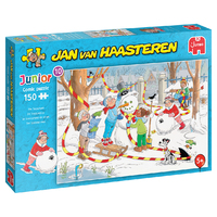 Jan Van Haasteren - Junior Sneeuwpop (150 Stukjes)