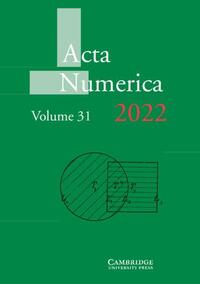Acta Numerica 2022: Volume 31