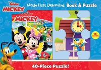 Disney Junior Mickey Mouse Clubhouse: Little First Look and Find Book & Puzzle
