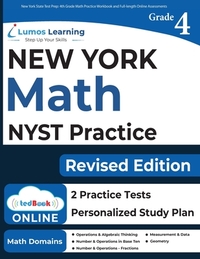 New York State Test Prep: 4th Grade Math Practice Workbook and Full-length Online Assessments: NYST Study Guide