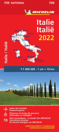 Michelin 735 Italië 2022