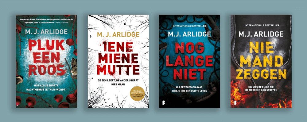 M.J Arlidge boeken volgorde